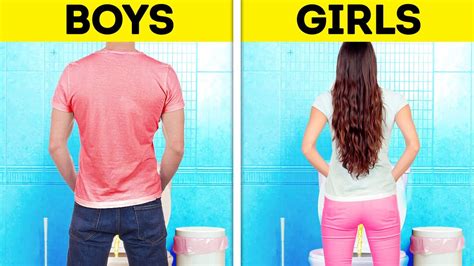 BOYS VS. GIRLS || Funny Difference Between Women And Men || Relatable Couple Moments - YouTube