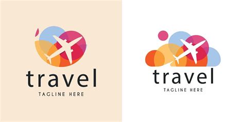 Travel airline logo illustration template design 3415491 Vector Art at Vecteezy