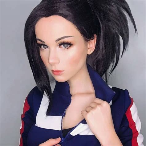 Yaoyorozu Momo Cosplay Anime, Cute Cosplay, Amazing Cosplay, Cosplay Outfits, Best Cosplay ...