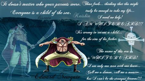 Whitebeard Quotes and Attacks by RoronoaZoroOnePiece1 on DeviantArt