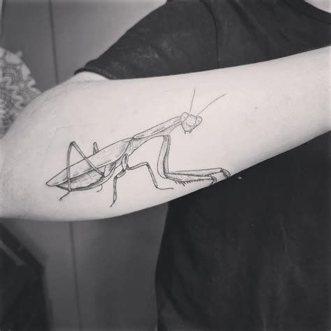 My new praying mantis tattoo : r/praying_mantis