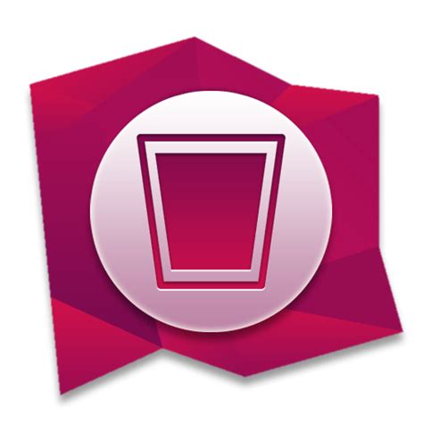 Pink Recycle Bin Icon at GetDrawings | Free download