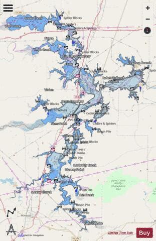 Eufaula_OK Fishing Map | Nautical Charts App