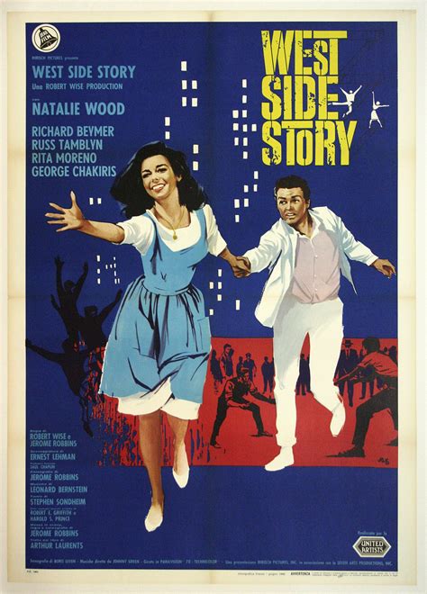 west side story | West side story, Italian movie posters, Classic movie ...