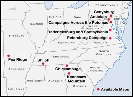 Trailhead Graphics - Our Civil War Battlefield Maps