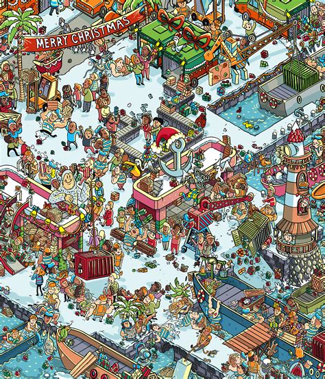 Can you find Santa and the elves in this Christmas search game ...