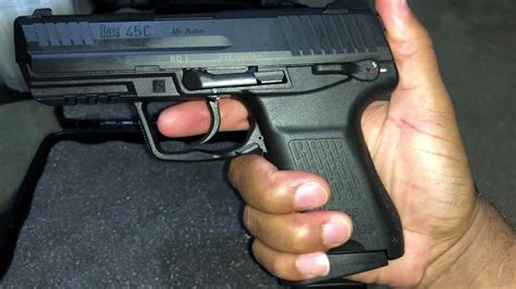 HK45 Compact Pistol Review - YouTube