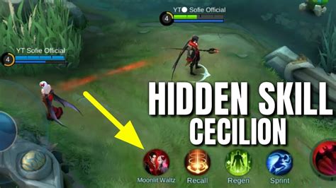 HIDDEN SKILL OF CECILION REVEALED - YouTube