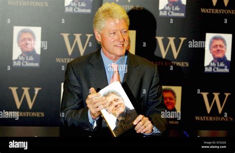 Bill Clinton Book Signing Stock Photo - Alamy