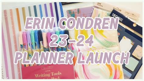 Erin Condren 2023-2024 Planner Launch - YouTube