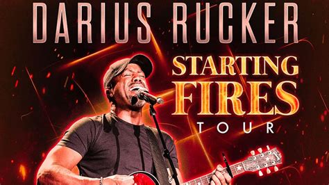 Darius Rucker announces 2023 Starting Fires Tour - The Music Universe