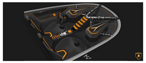 LAMBORGHINI TERZO MILLENNIO INTERIOR STUDY on Behance