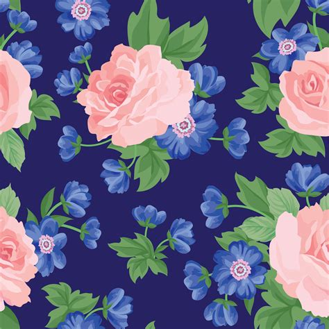 Floral seamless pattern. Flower background. Garden texture 524318 ...