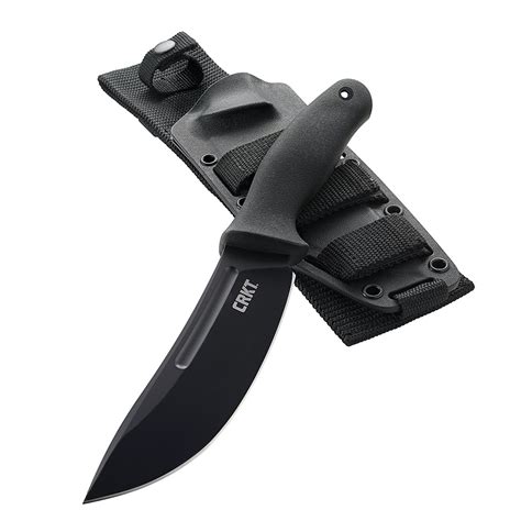 Crkt K110KKP Humdinger Fixed Blade Black Plain Black Tpu Handle ...