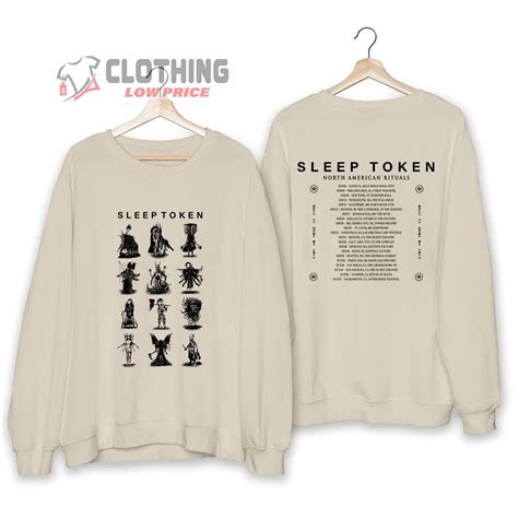 Sleep Token North America Tour 2023 Merch, Sleep Token World Tour 2023 ...