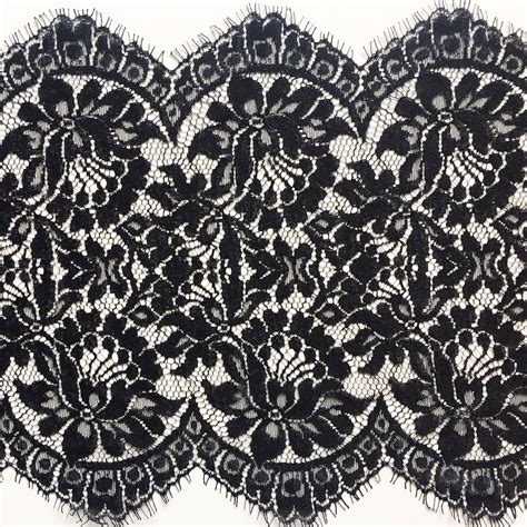 Genuine Nottingham Floral Leavers Lace Trim | 28cm Wide | Price per ha – Love & Lace