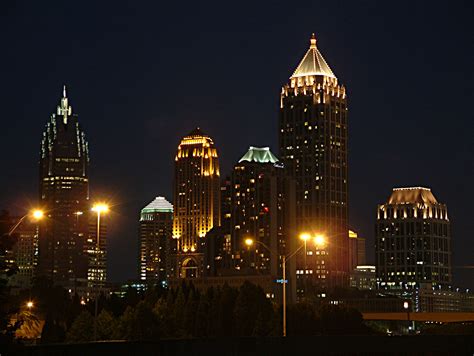 Atlanta Georgia Skyline ~ Atlanta Skyline Wallpapers | wallpaperlist