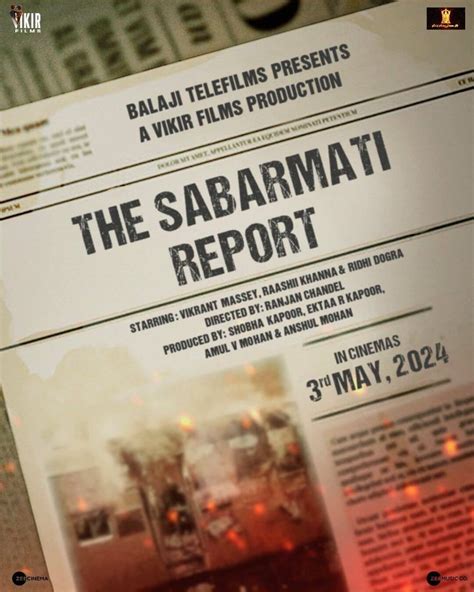 The Sabarmati Report Posters, Photos, Wallpapers Full HD [Download]