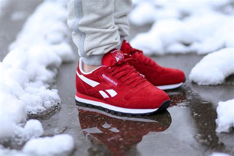 Reebok Classic Leather "Red Suede" | SBD