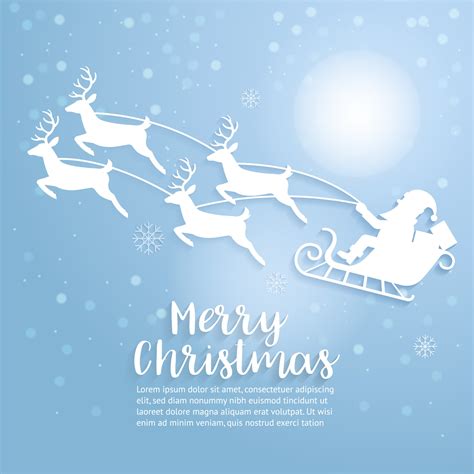 Merry Christmas art. Vector and illustration. 2094058 Vector Art at ...