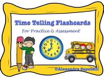 Telling Time Flashcards by Autism Class | TPT