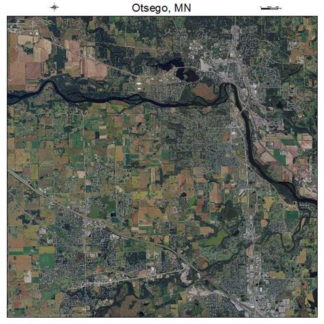 Aerial Photography Map of Otsego, MN Minnesota