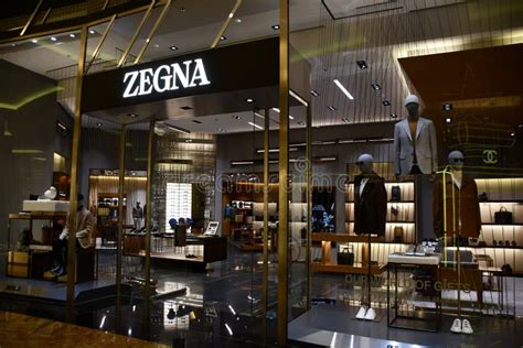 Zegna at Mall of the Emirates in Dubai, UAE Editorial Stock Image - Image of arabia, city: 239674804