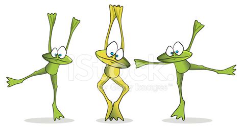 Dancing Frogs Cartoon Stock Vector - FreeImages.com