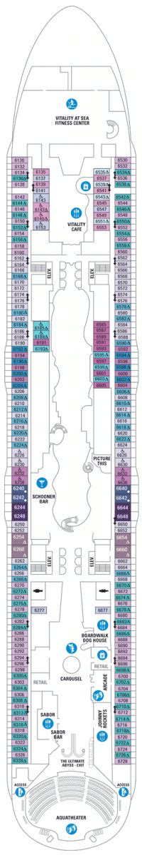 symphony of the seas deck plan 14 Symphony of the seas deck 10 plan ...