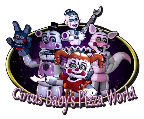 Circus Baby's Pizza World Logo by LazerFaceChaser on DeviantArt