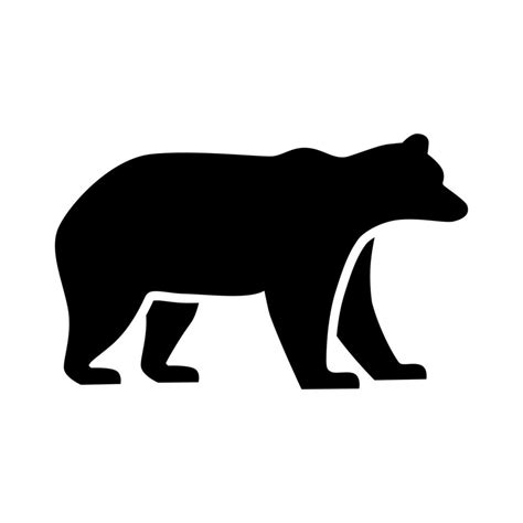 black bear vector logo 19164833 Vector Art at Vecteezy