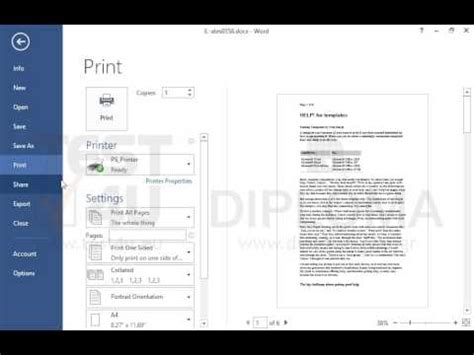 Print odd pages only. - YouTube