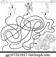 900+ Spooky And Scary Characters Clip Art | Royalty Free - GoGraph