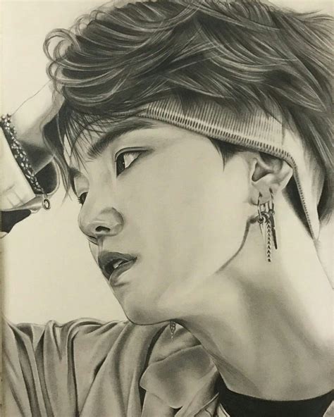 Suga Bts Fanart Bts Drawings Fan Art Drawing Bts Fanart | Porn Sex Picture