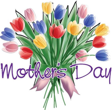 Free mothers day flower clip art image #3264 | Happy mothers day ...