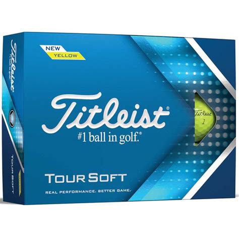 Buy Titleist Tour Soft Yellow Golf Balls | Golf Discount