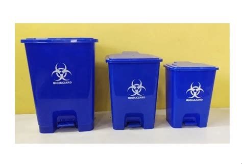 Yellow Medical Waste Bin, For Clinic, Capacity: 31-60 Litre at Rs 520 ...