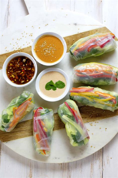 3 Easy Spring Roll Sauces - A Beautiful Mess