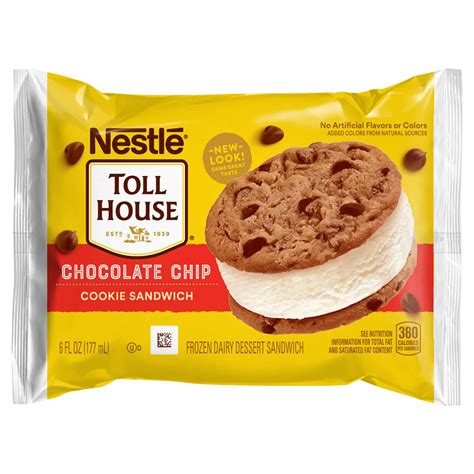 Chocolate Chip Cookie Ice Cream Sandwich Nutrition Facts - Home Alqu