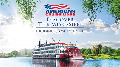 Mississippi River Cruising with American Cruise Lines - TV Commercial :60 | American cruise ...