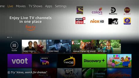 Amazon Fire TV gets Live TV support in India through SonyLIV, Voot, Discovery+, NextG TV