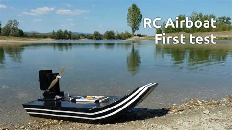 Aluminium Boat: Rc Airboat Kit