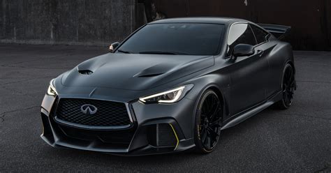 Infiniti Q60 Project Black S – updated aero and tech 2018 Infiniti Project Black S Paris debut ...