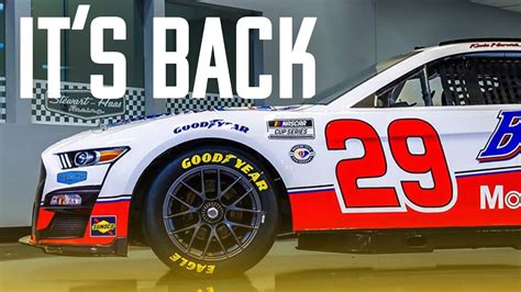 Kevin Harvick Returns to the No. 29 | PAINT SCHEME REACTION - YouTube