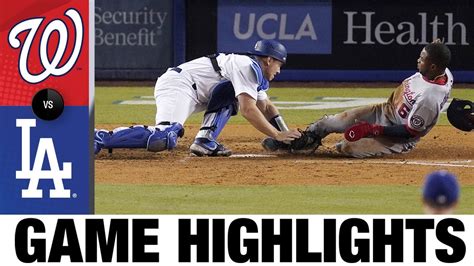 Nationals vs. Dodgers Game Highlights (7/26/22) | MLB Highlights - Win ...