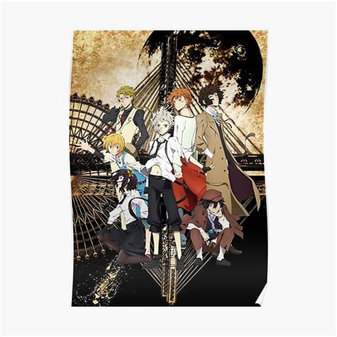 "Bungou Stray Dogs Poster" Poster for Sale by jimichael | Redbubble