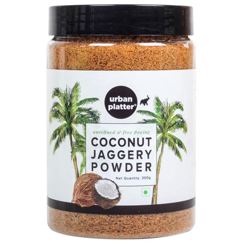 Buy Urban Platter Coconut Jaggery Sugar Powder, 300g Online| Urban Platter