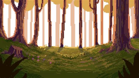 Pixel Art Speedpaint | Forest - YouTube