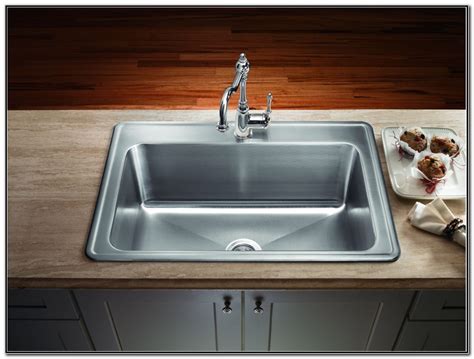 Drop In Stainless Steel Sinks - Sink And Faucets : Home Decorating Ideas #ry8vDLgklo