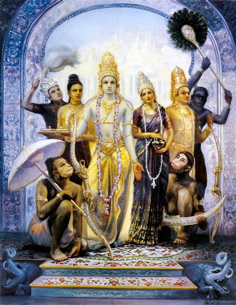 Lord Rama And Goddess Sita